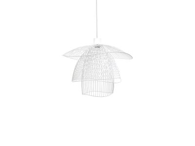 Suspension Papillon - s - blanche